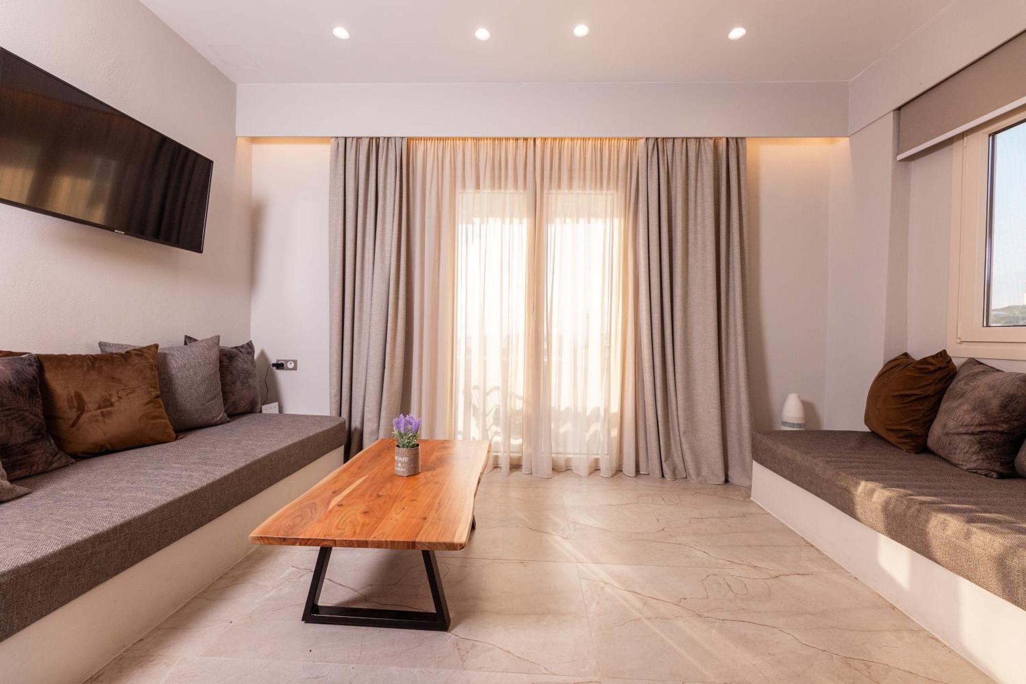 Villa Finest -Seaside Villa With Private Swimming Pool- Mikri Vigla Ngoại thất bức ảnh