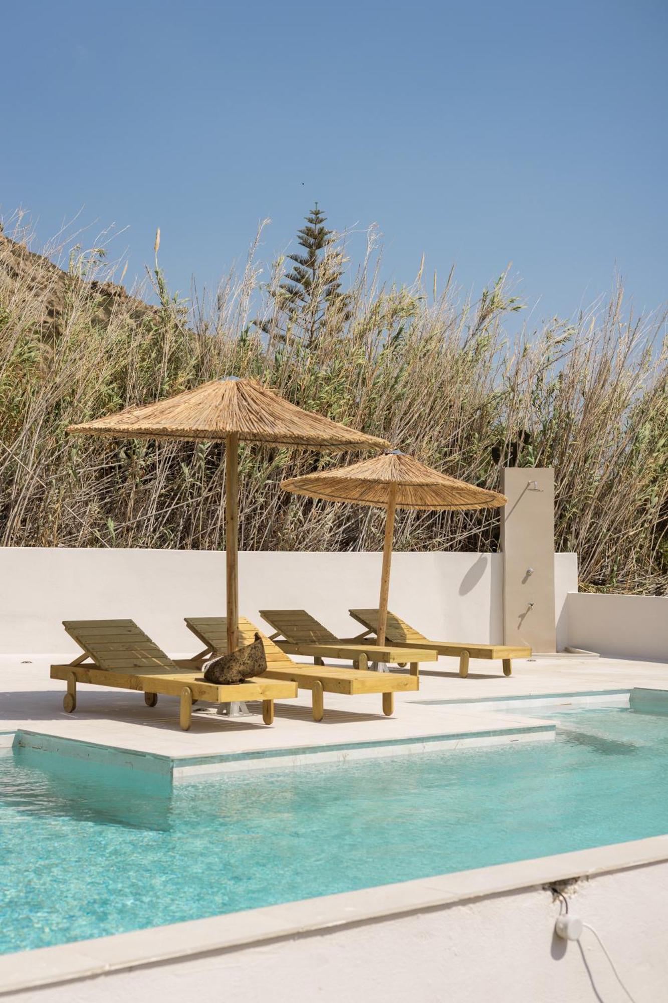 Villa Finest -Seaside Villa With Private Swimming Pool- Mikri Vigla Ngoại thất bức ảnh