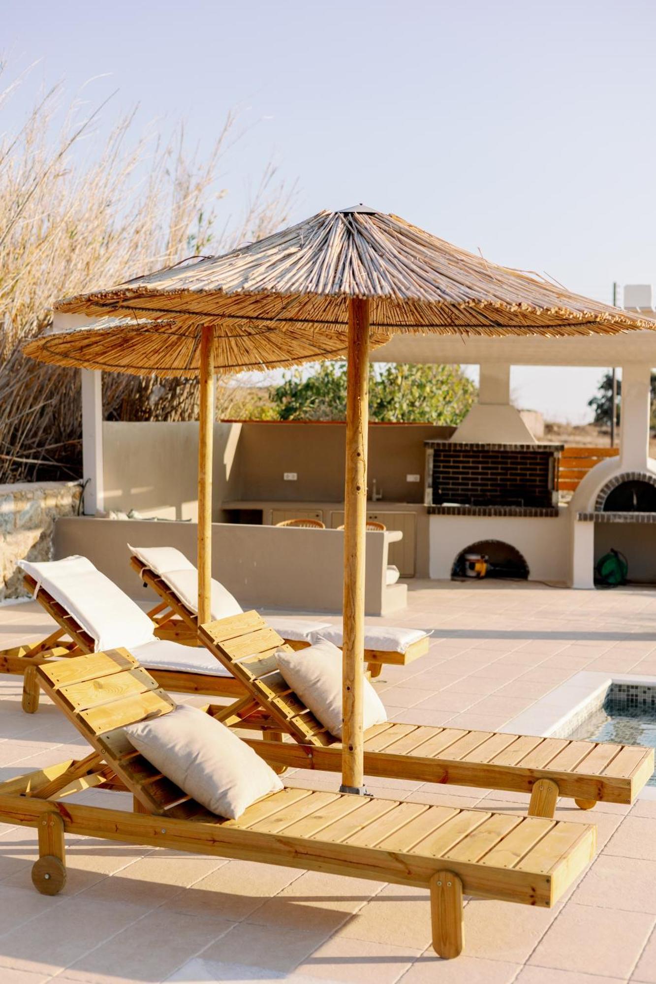 Villa Finest -Seaside Villa With Private Swimming Pool- Mikri Vigla Ngoại thất bức ảnh