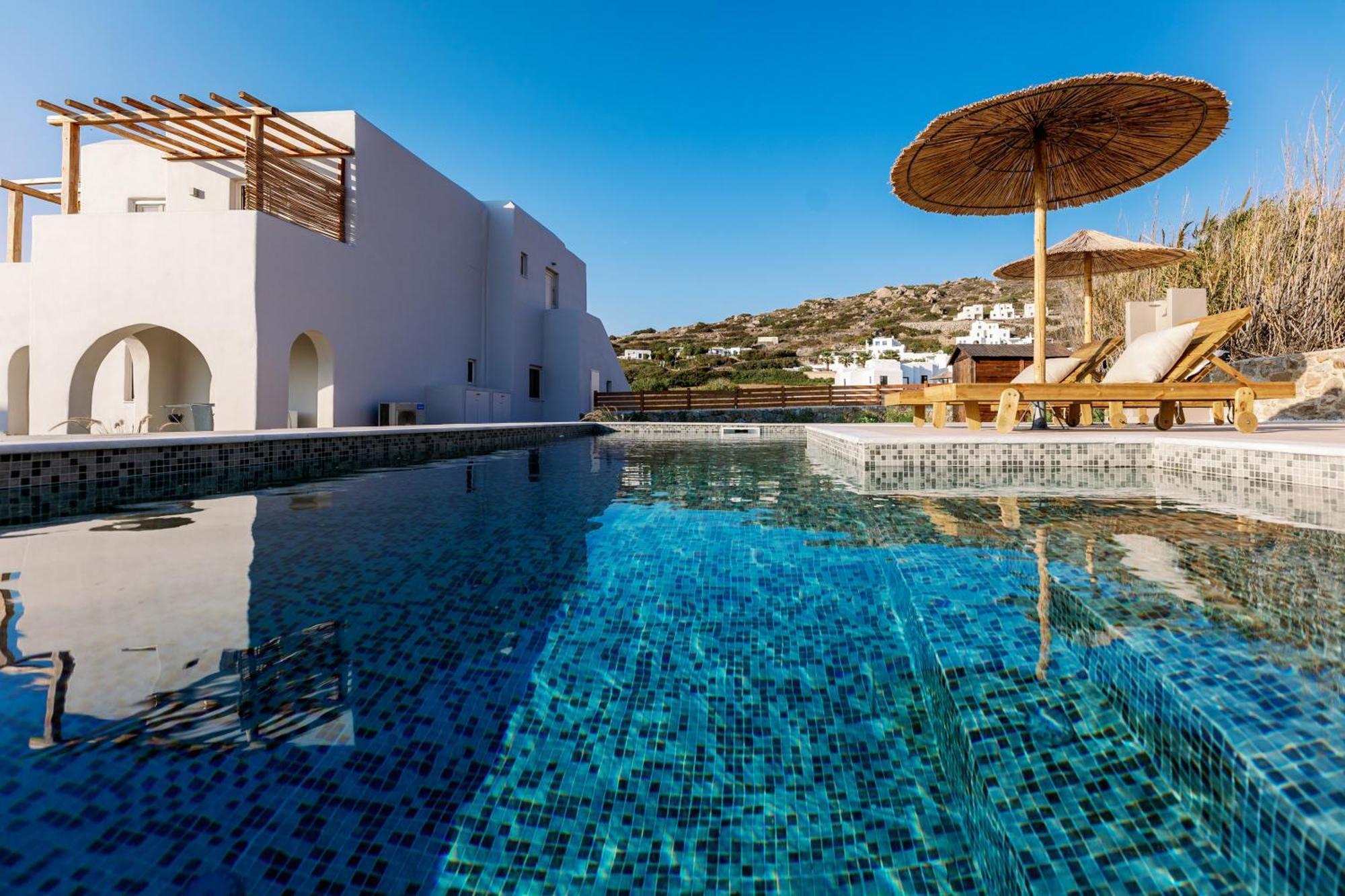 Villa Finest -Seaside Villa With Private Swimming Pool- Mikri Vigla Ngoại thất bức ảnh